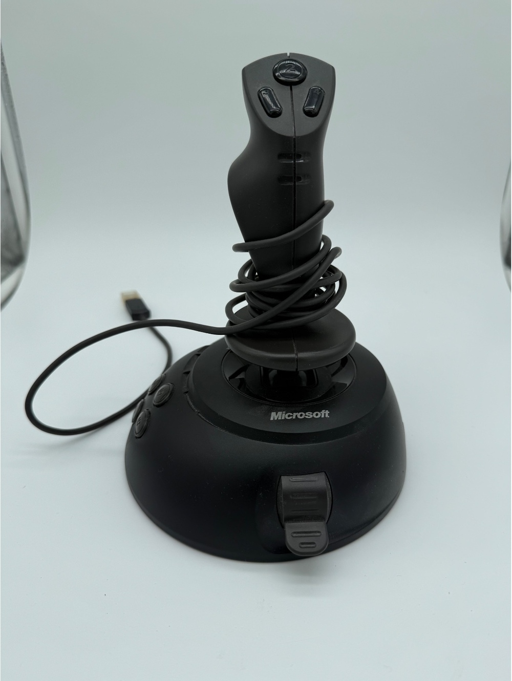 Microsoft SideWinder USB Joystick Flight Controller PC Mac X05-92626 Tested